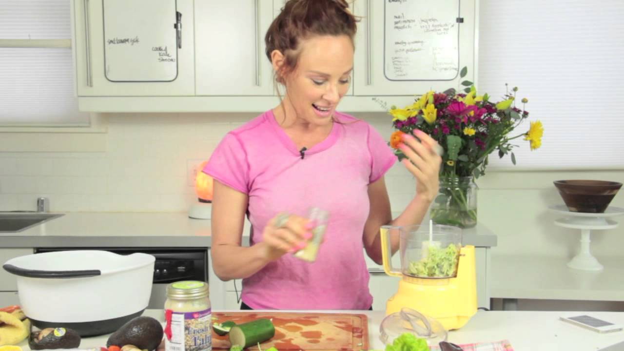 lose weight on a raw food diet i make a low fat hummus!!!!!  | dara dubinet