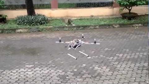 KK2 v.1.5 Flight test with Auto Level