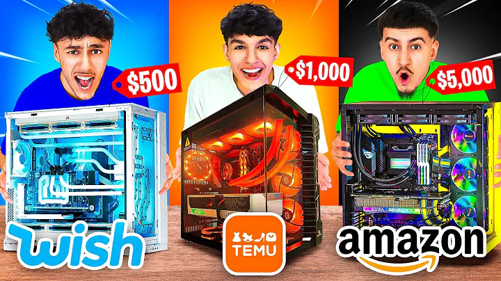 We Tested Cheap vs Expensive Gaming PC's From Different Websites! (Amazon, Temu)