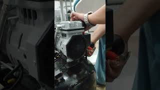 repairing of oil free compressor