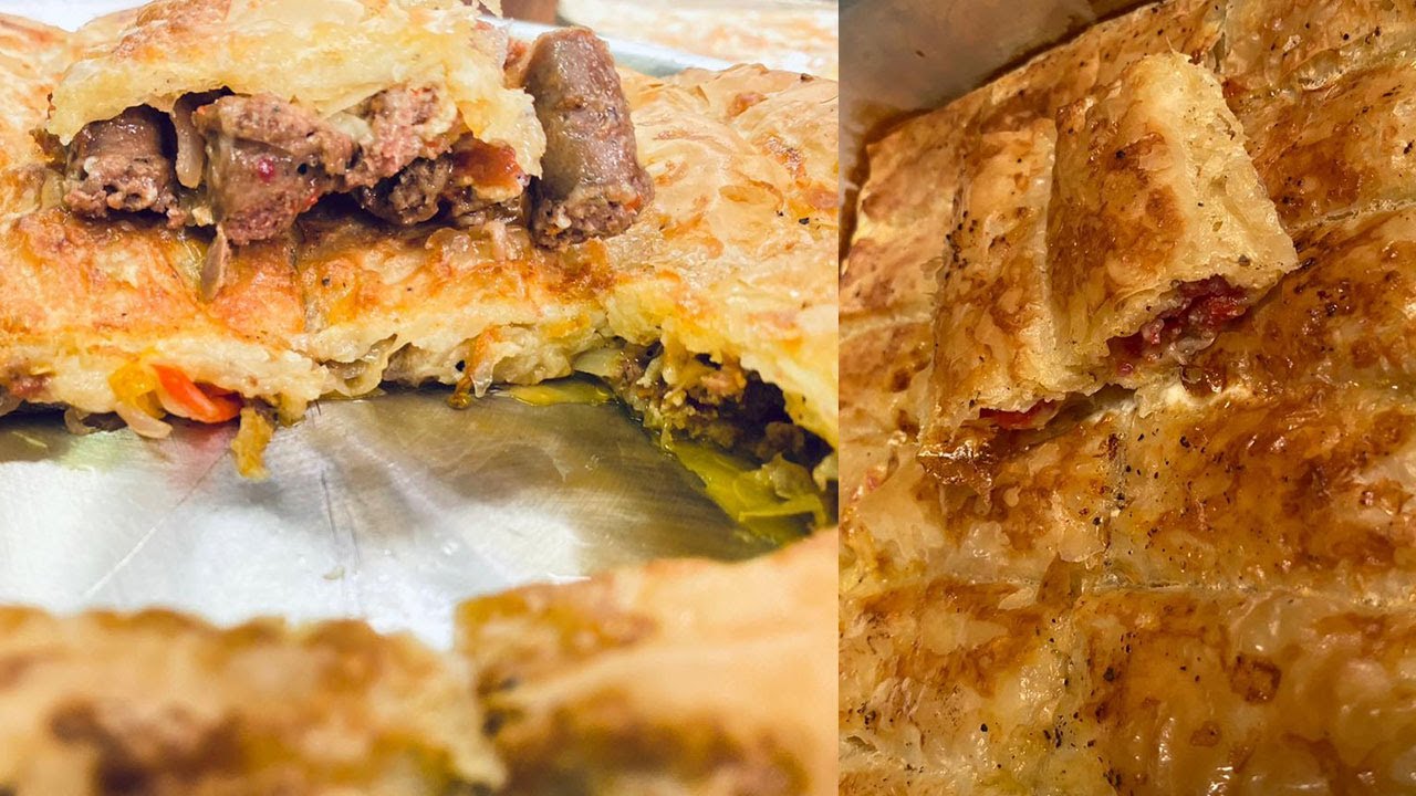 طريقة عمل جلاش بالسجق - جلاش بالبسطرمة | المطعم مع الشيف محمد حامد