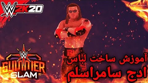 Wwe 2k20 edge custom attire summerslam 2021 THE BROOD (easy make).