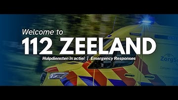WELCOME TO 112 ZEELAND! | Officiële Kanaaltrailer 112 Zeeland!