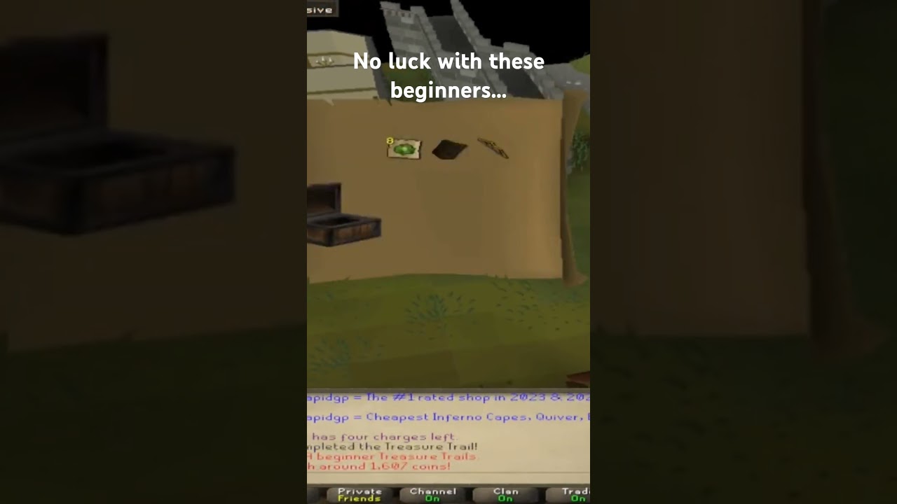 Beginner clue scroll casket reward 