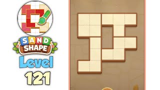 Sand Shape Level 121 Gameplay & Solution