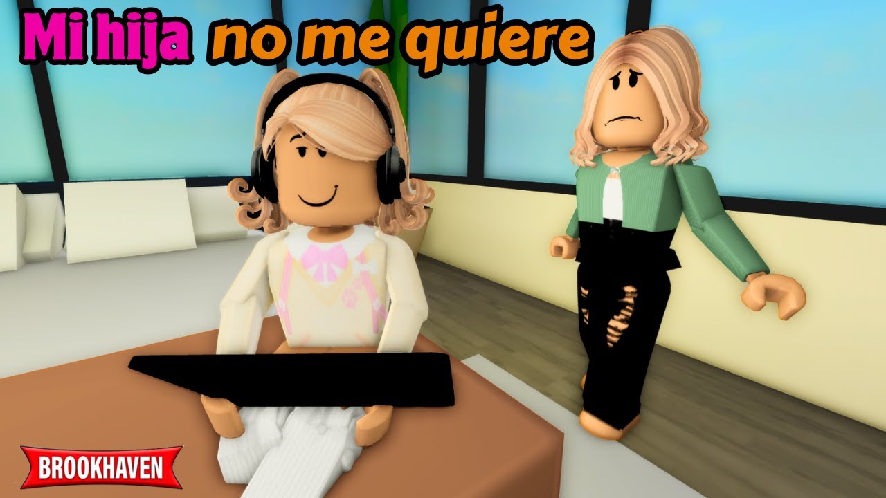 MI HIJA NO ME QUIERE | Roblox Brookhaven rp | Mini Pelicula - Historia de Roblox