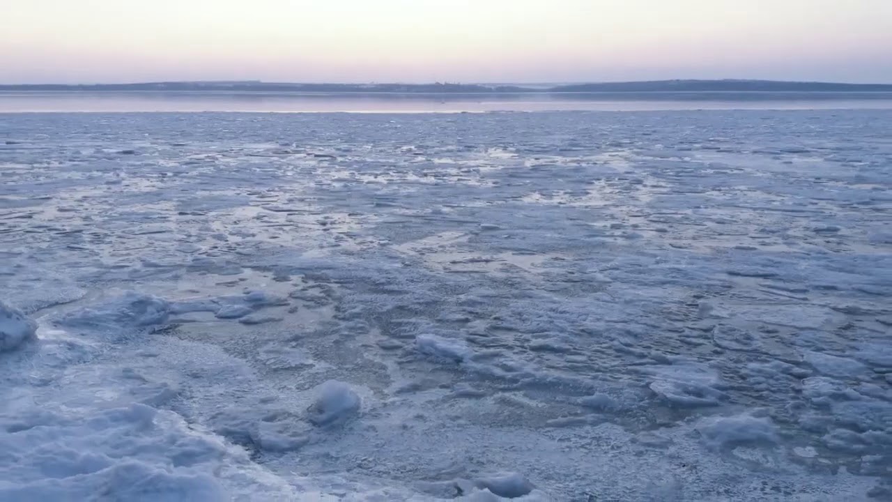 Чуден Днепр и при зимних морозах 2018 г. - YouTube