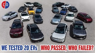 We Tested 20 of the Newest EVs You Can Buy