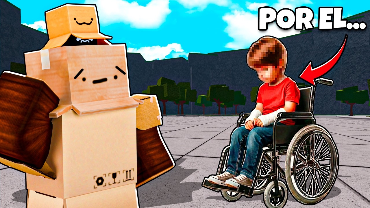 Su MAMÁ me pidió que LO AYUDARA en THE STRONGEST BATTLEGROUNDS…