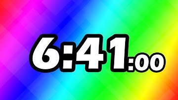 6 Minutes and 41 Second TIMER Countdown