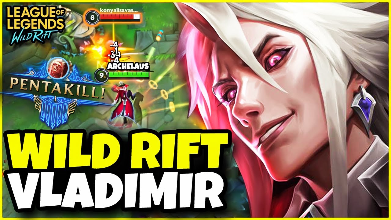 DÜNYA VLADIMIR 1.Sİ WILD RIFT VLADIMIR OYNARSA NE OLUR?