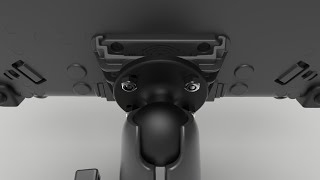 MobileDemand's Patented Quick Release Snap Mount System Demonstration