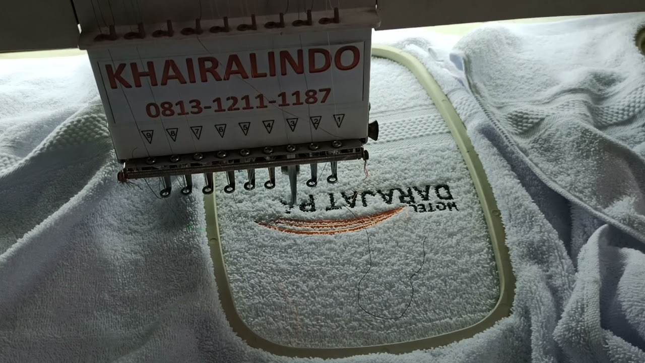 darajat pass Bordir handuk wisata cipanas garut || BORDIR kompter