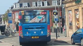 Here is the Stagecoach bus 27657 on the number 91 in Woking Saturday 30 May 2026