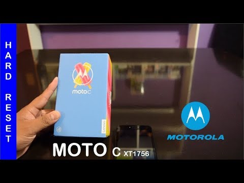 Moto C Hard Reset Quitar Contraseña XT1756 - YouTube