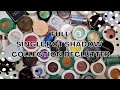 SINGLE POT EYESHADOW DECLUTTER! (Cream shadow pots, loose pigments,  eyeshadow toppers)