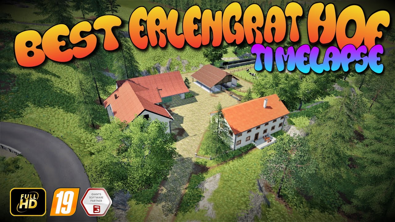 🆕LS19 Hofbau🔴Speed Build✅Timelapse🔥BEST ERLENGRAT HOF🔥1084