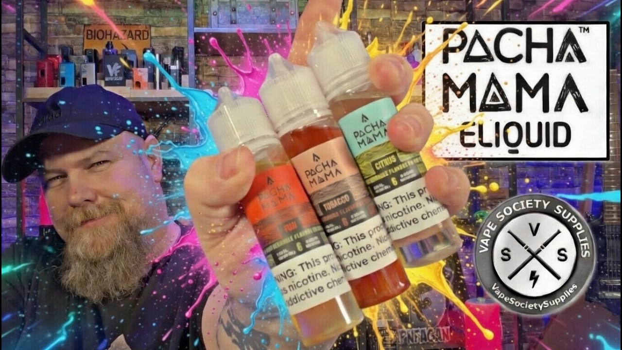 Меня это очень удивило! Жидкость для электронных сигарет Pacha MaMa.