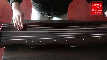 Exquisite Paulownia Wood Guqin Zither Chinese 7 String Instrument Fu Xi Style