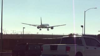 EVA AIR Boeing 777-35EER B-16715 LAX Landing 24R