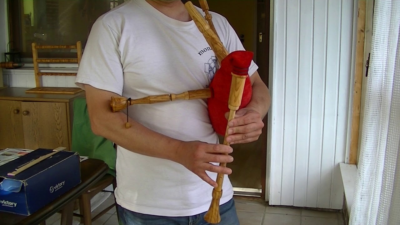 Probe: a-moll Hümmelchen (Olivenholz) für Marktsack-Spieler