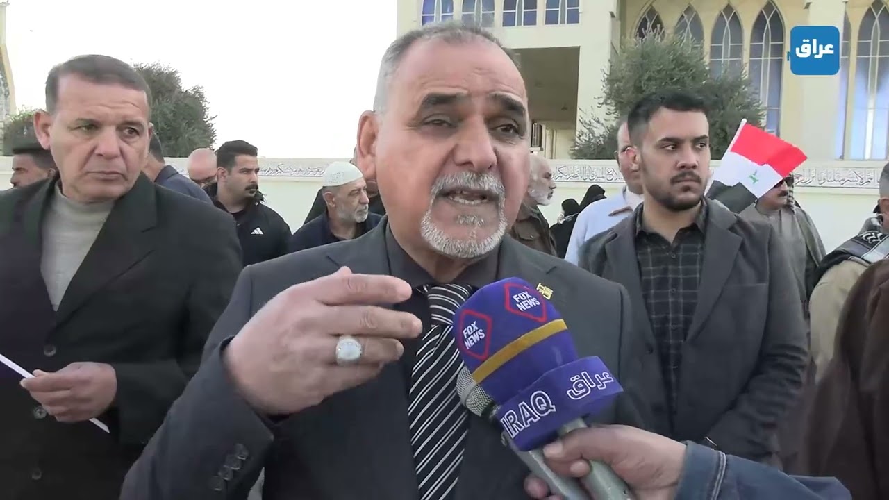 وكلاء البطاقة التموينية في وقفة احتجاجية مطالب بإلغاء نسبة الـ2% من مستحقات السلة الغذائية