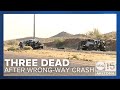 Three dead after early morning wrong-way crash on SR 87 near Fountain Hills