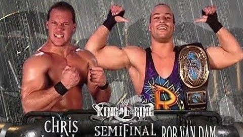 WWE King of the Ring 2002 Match Card HD