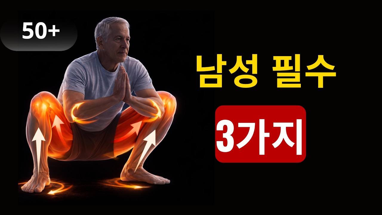 50세 이후 남성, 아침에 이 운동 하나면 충분합니다