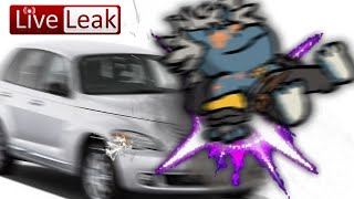 Happy Chaos gets hit by a PT Cruiser