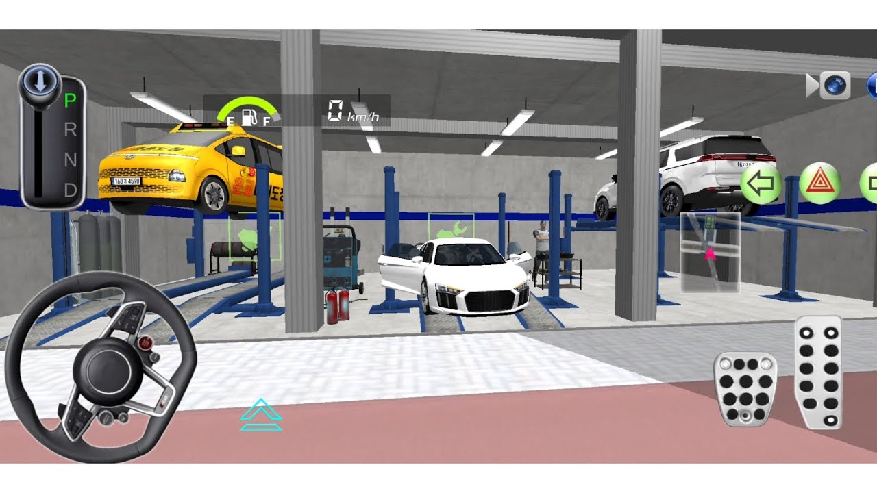 New Toyota Innova Stuck in Auto Repair Shop -3D Driving Class Game - Car Game Android IOS Gameplay🚦