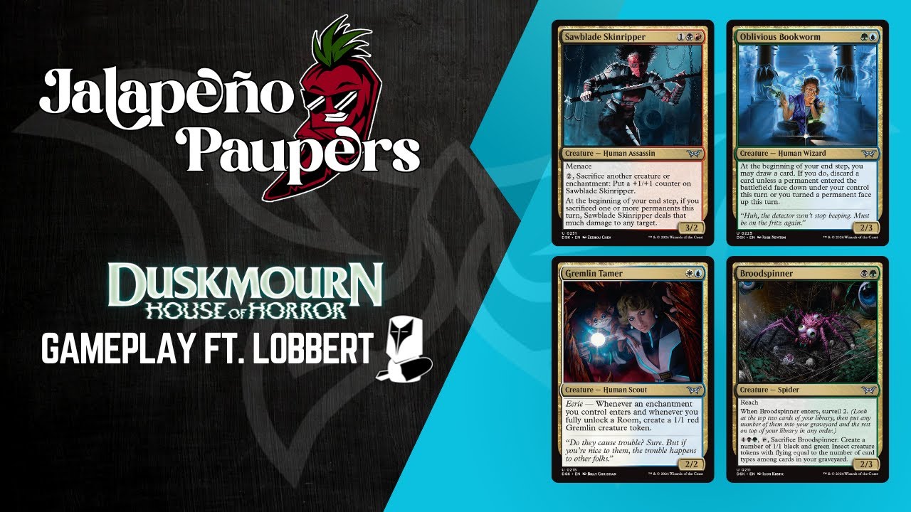 Duskmourn PDH Precons ft. Lobbert! thumbnail