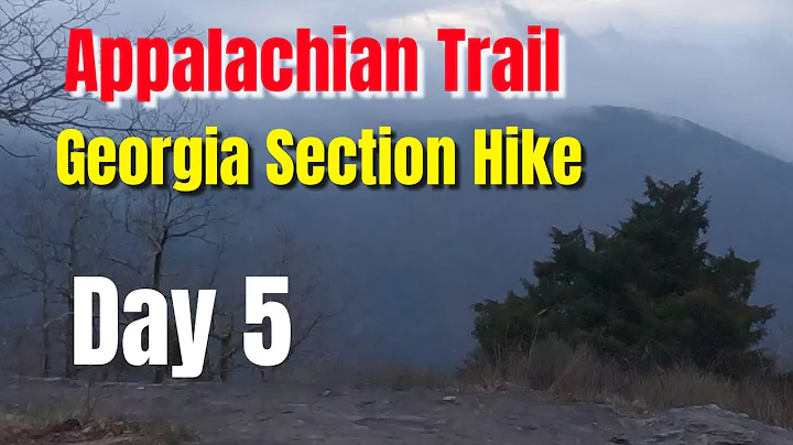 Appalachian Trail. Georgia Section Hike. Day 5