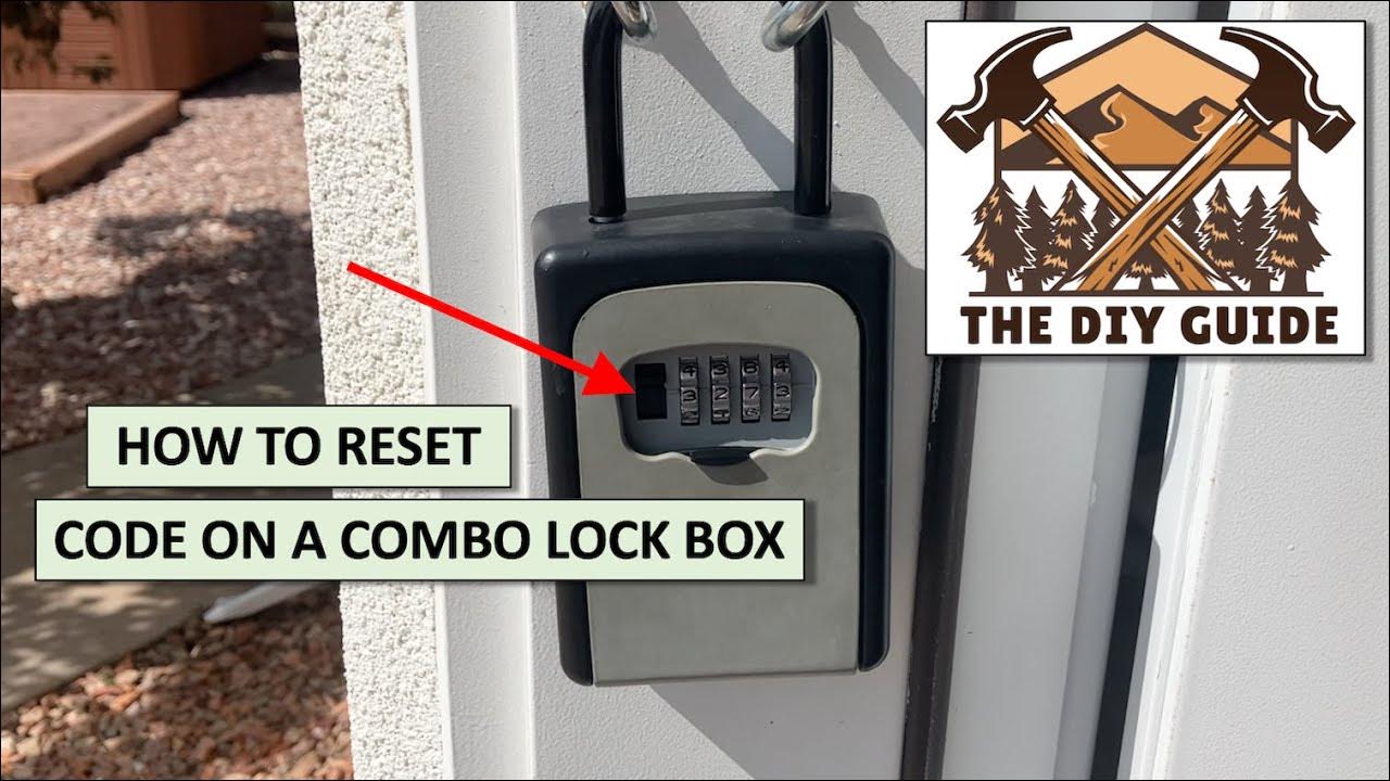 How to Reset code on Combination Lock Box | DIY Guide | Ep 5 - YouTube