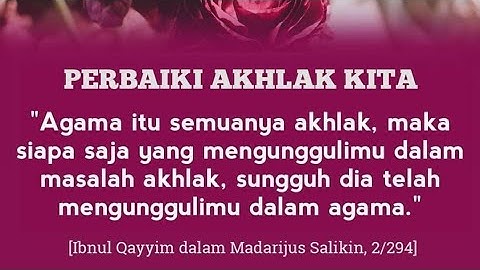 MERAIH SURGA DENGAN AHKLAK | Ustadz Zaid Susanto, Lc حفظه الله | Masjid Taqwa, Kota Metro - Lampung