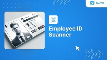 Build Employee Attendance Apps Using AI By Scanning Employee ID⢸ Clappia App Building