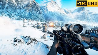 Realism Max Graphics Battlefield 5 Gameplay - 4K Ray Tracing No HUD Multiplayer