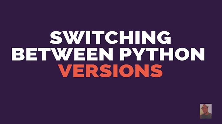 Switching between python versions