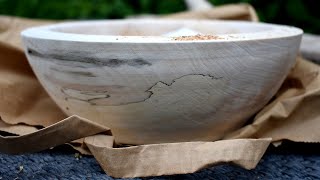 Woodturning - Rough turning German Oak