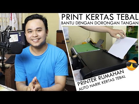 Video: Bagaimana cara mencetak pada kertas tebal dengan printer Epson saya?