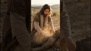 shorts reels 👉✨ Jesus Created Man from Dust and Gave Him Life 🙏 | Biblical Creation Story #shorts