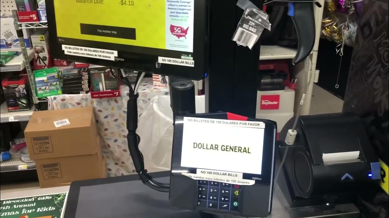 Dollar General Self Checkout YouTube