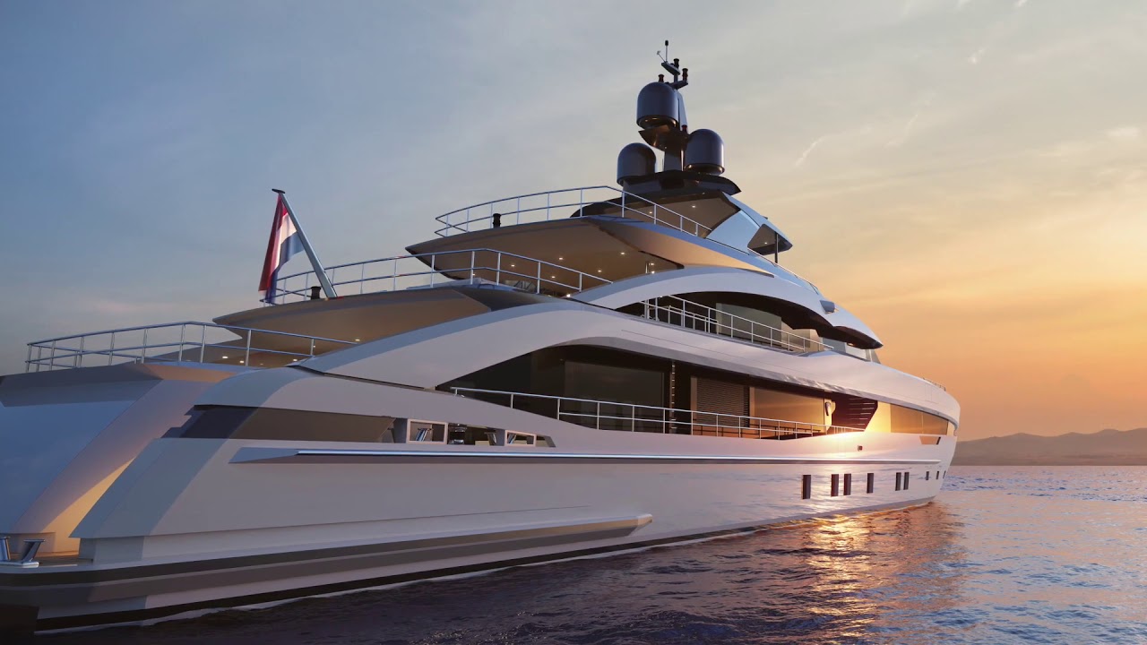 Frank Laupman's view on Heesen superyacht Project Aquamarine