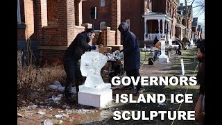 Governors Island Ice Sculpture Show 2 /3 / 2024