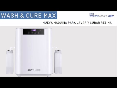 Anycubic Wash & Cure Max, la nueva máquina de lavado y curado para impresión 3D de resina