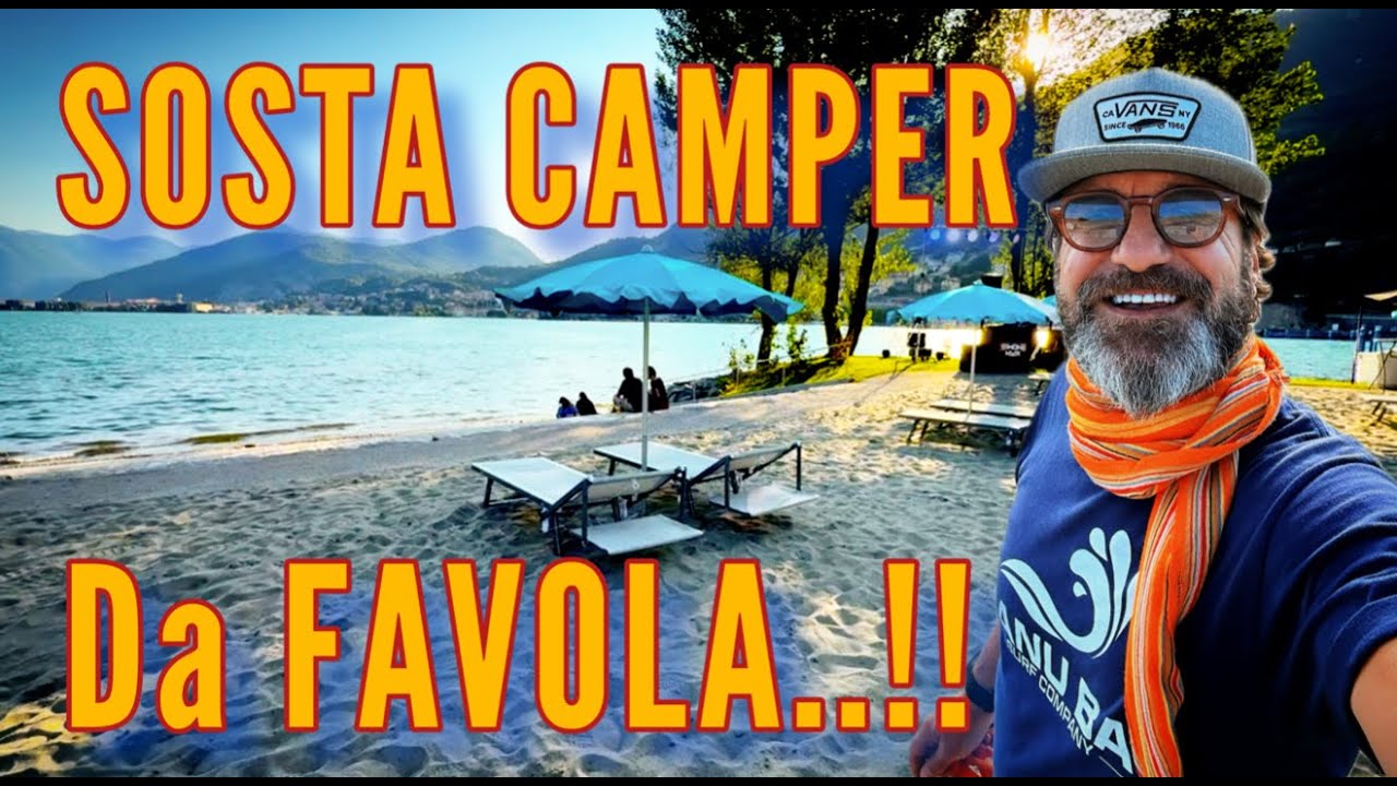 SOSTA CAMPER - CON SPIAGGIA PRIVATA ☀️🏖️