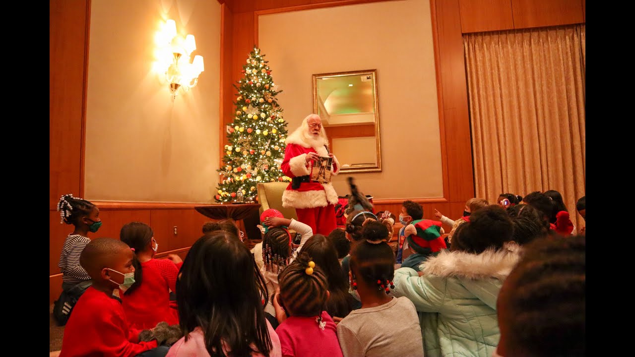 Tea with Santa at The Umstead YouTube