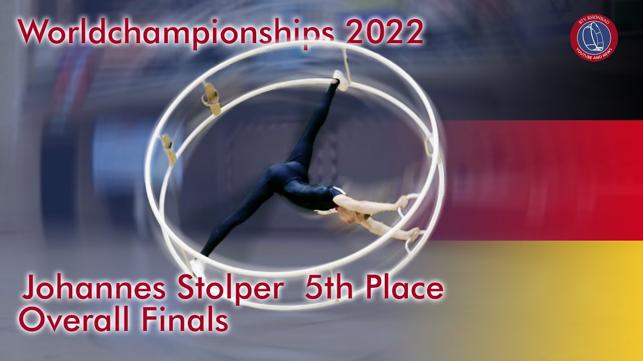 Johannes Stolper World Championships 2022 in Gymwheel Men All Around Finals 5th Place