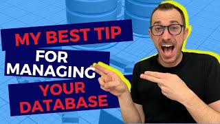 How to Manage Your Database Properly 😉🤙