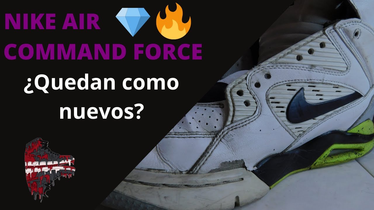 Nike Air Command Force "Las de - Restauración - YouTube